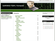 Tablet Screenshot of formacion.surforce.com